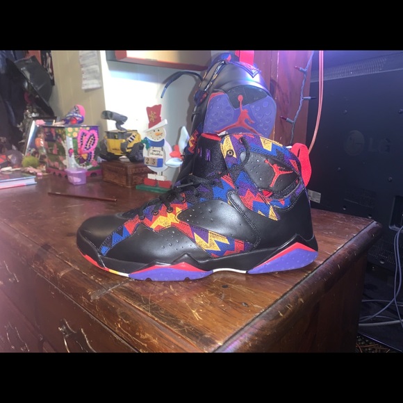 Air Jordan 7 retro "Ugly Sweater" kustom black - Picture 3 of 8